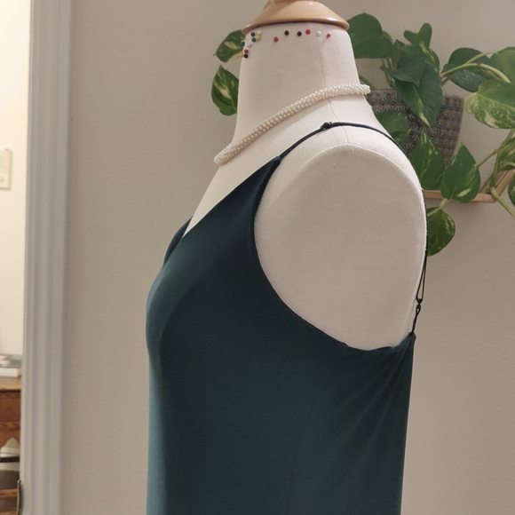 Sexy Forest Green Dress - Picture 4 of 7